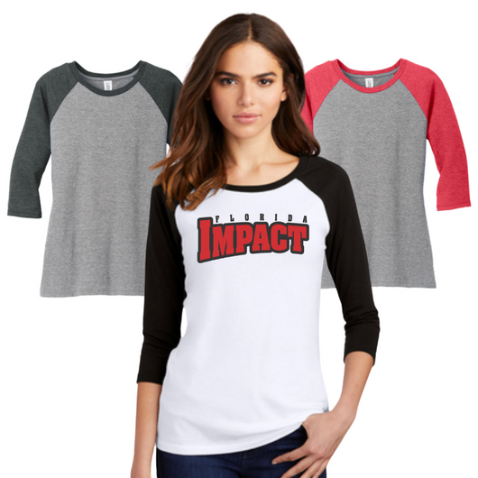 Impact Unisex Performance Ladies Raglan