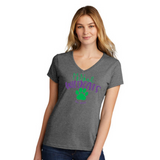 McNeal Elementary Adult and Youth Glitter Logo V-Neck