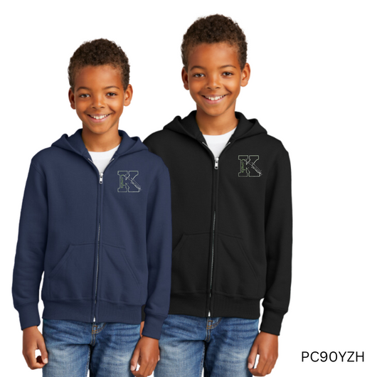 Kinnan Youth Zip up Hoodie