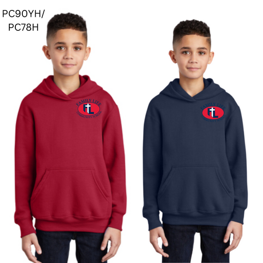 FLCS Hooded Sweatshirt--Youth and Adult