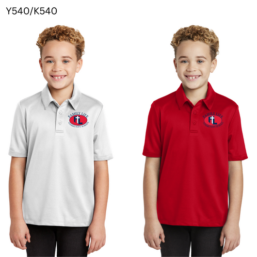 FLCS Performance Polos- Youth and Adult