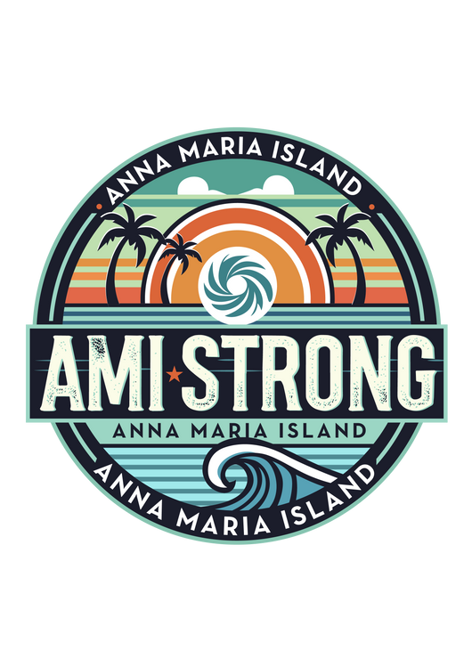 Hurricane Helene Relief-- AMI Strong Sticker