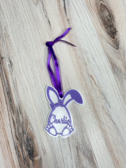 Personalized Acrylic Easter Basket Tag