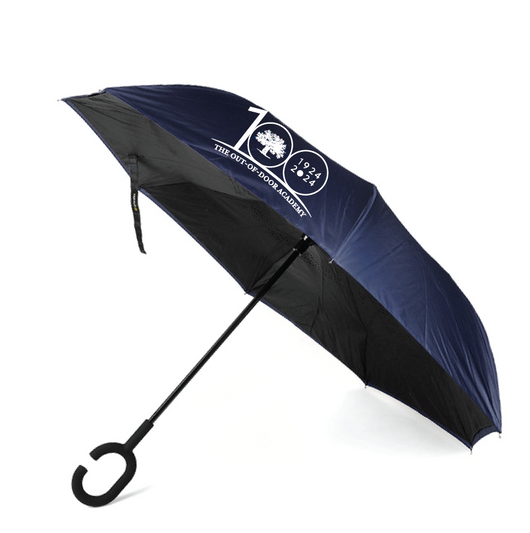 Out-of-Door Academy 100th Anniversary Inverted Umbrella