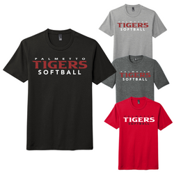 PHS Lady Tigers Softball District ® Perfect Tri®Tee. DM130