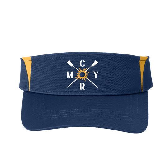 Manatee Rowing Colorblock Visor