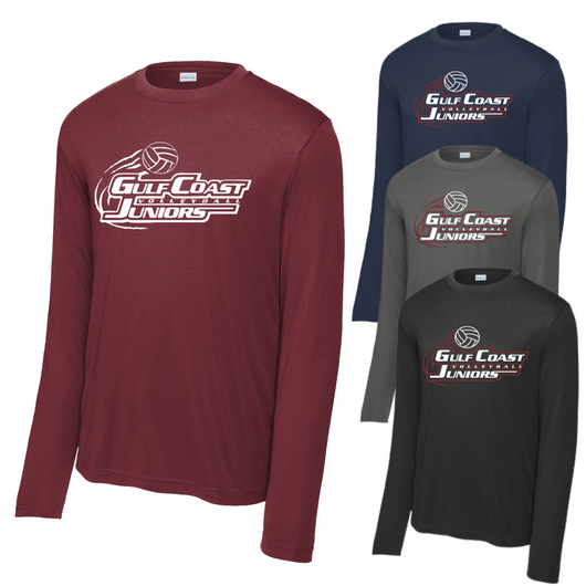 Gulf Coast Volleyball Long Sleeve Performance Tee