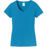 Port & Company® Ladies Fan Favorite V-Neck Tee. LPC450V