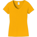 Port & Company® Ladies Fan Favorite V-Neck Tee. LPC450V