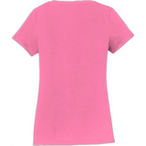 Port & Company® Ladies Fan Favorite V-Neck Tee. LPC450V