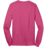 Port & Company® - Long Sleeve Core Cotton Tee. PC54LS