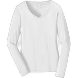 Port & Company® Ladies Long Sleeve Fan Favorite V-Neck Tee. LPC450VLS