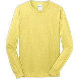 Port & Company® - Long Sleeve Core Cotton Tee. PC54LS