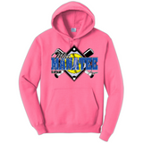 Miss Mantee Softball Pullover Hooded Sweatshirt.