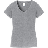 Port & Company® Ladies Fan Favorite V-Neck Tee. LPC450V