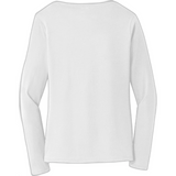 Port & Company® Ladies Long Sleeve Fan Favorite V-Neck Tee. LPC450VLS