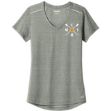 Manatee Rowing OGIO ® ENDURANCE Ladies Peak V-Neck Tee.