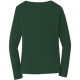 Port & Company® Ladies Long Sleeve Fan Favorite V-Neck Tee. LPC450VLS