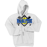 Miss Mantee Softball Pullover Hooded Sweatshirt.