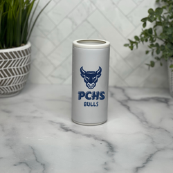 PCHS Bulls Slim Can Cooler