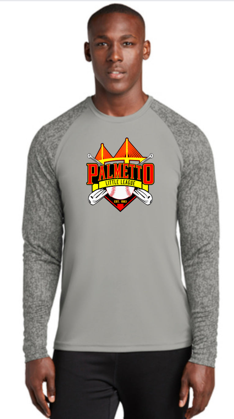 Palmetto Little League Unisex LS Camo Hex Tee